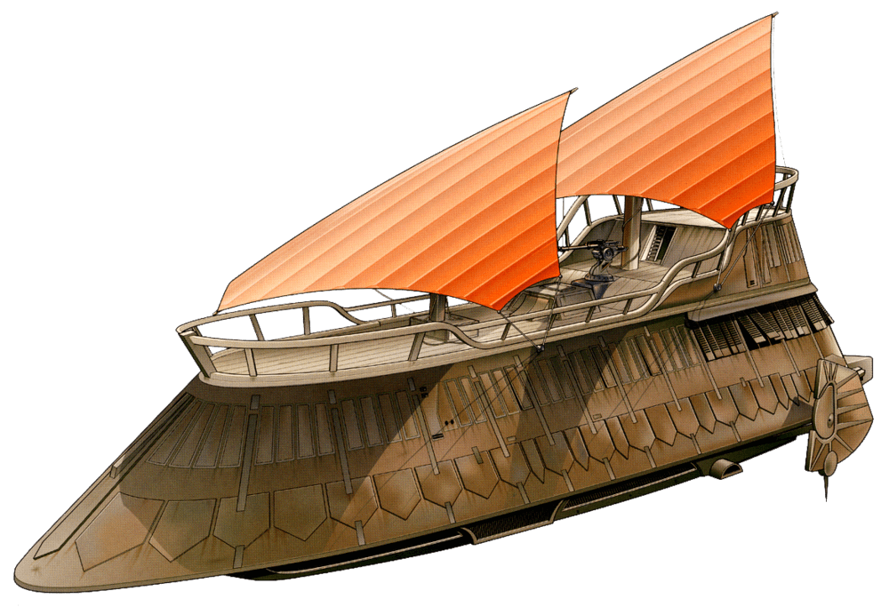 Sail barge
